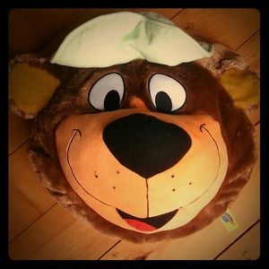 NWOT Yogi Bear Plush Head